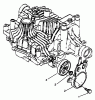 Toro 72046 (265-H) - 265-H Lawn and Garden Tractor, 1996 (6900001-6999999) Listas de piezas de repuesto y dibujos BRAKE