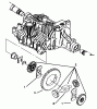 Toro 72046 (265-H) - 265-H Lawn and Garden Tractor, 1996 (6900001-6999999) Listas de piezas de repuesto y dibujos DIFFERENTIAL GEAR