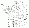 Toro 72046 (265-H) - 265-H Lawn and Garden Tractor, 1996 (6900001-6999999) Listas de piezas de repuesto y dibujos HYDRO DRIVE COMPONENTS
