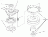 Toro 72046 (265-H) - 265-H Lawn and Garden Tractor, 1997 (7900001-7999999) Listas de piezas de repuesto y dibujos CLUTCH