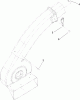Toro 79163 - 44" Vac-Bagger, TimeCutter ZX Riding Mowers, 2008 (280000001-280999999) Listas de piezas de repuesto y dibujos BLOWER HOUSING ASSEMBLY NO. 108-9502