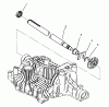 Toro 72064 (265-H) - 265-H Lawn and Garden Tractor, 1998 (8900001-8900599) Listas de piezas de repuesto y dibujos AXLE SHAFT