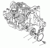 Toro 72064 (265-H) - 265-H Lawn and Garden Tractor, 1998 (8900001-8900599) Listas de piezas de repuesto y dibujos BRAKE
