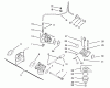 Toro 72064 (265-H) - 265-H Lawn and Garden Tractor, 1998 (8900001-8900599) Listas de piezas de repuesto y dibujos FUEL SYSTEM
