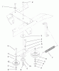 Toro 72051 (265-H) - 265-H Lawn and Garden Tractor, 2001 (210000001-210999999) Listas de piezas de repuesto y dibujos HYDRO DRIVE COMPONENTS ASSEMBLY