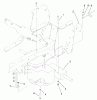 Toro 72051 (265-H) - 265-H Lawn and Garden Tractor, 2001 (210000001-210999999) Listas de piezas de repuesto y dibujos HYDROSTATIC TRANSMISSION ASSEMBLY