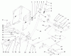 Toro 72051 (265-H) - 265-H Lawn and Garden Tractor, 2001 (210000001-210999999) Listas de piezas de repuesto y dibujos LIFT LEVER ARM AND HOC ASSEMBLY