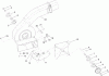 Toro 79167 - 48" Vac-Bagger, TimeCutter ZX Riding Mowers, 2005 (250000001-250999999) Listas de piezas de repuesto y dibujos BLOWER HOUSING AND EXTENSION ASSEMBLY