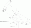 Toro 79171 - 48" and 52" Bagger, TITAN Zero-Turn-Radius Riding Mower, 2009 (290000001-290999999) Listas de piezas de repuesto y dibujos BAFFLE AND BOOT MOUNT ASSEMBLY