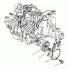 Toro 72084 (266-H) - 266-H Yard Tractor, 1996 (6900001-6999999) Listas de piezas de repuesto y dibujos BRAKE TUFF TORQ TRANSMISSION K61 (TORO)