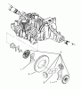 Toro 72084 (266-H) - 266-H Yard Tractor, 1996 (6900001-6999999) Listas de piezas de repuesto y dibujos DIFFERENTIAL GEAR TUFF TORQ TRANSMISSION K61 (TORO)