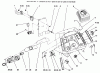Toro 72104 (267-H) - 267-H Lawn and Garden Tractor, 1996 (6900001-6999999) Listas de piezas de repuesto y dibujos DASH