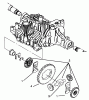 Toro 72104 (267-H) - 267-H Lawn and Garden Tractor, 1996 (6900001-6999999) Listas de piezas de repuesto y dibujos DIFFERENTIAL GEAR