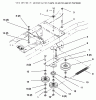 Toro 72104 (267-H) - 267-H Lawn and Garden Tractor, 1996 (6900001-6999999) Listas de piezas de repuesto y dibujos HYDRO DRIVE COMPONENTS