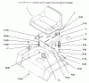 Toro 72104 (267-H) - 267-H Lawn and Garden Tractor, 1996 (6900001-6999999) Listas de piezas de repuesto y dibujos SEAT