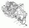 Toro 72085 (267-H) - 267-H Lawn and Garden Tractor, 1998 (8900400-8999999) Listas de piezas de repuesto y dibujos BRAKE