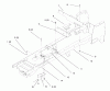 Toro 72085 (267-H) - 267-H Lawn and Garden Tractor, 1998 (8900400-8999999) Listas de piezas de repuesto y dibujos FRAME