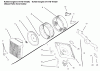 Toro 72086 (268-H) - 268-H Lawn and Garden Tractor, 1999 (9900001-9999999) Listas de piezas de repuesto y dibujos AIR INTAKE / FILTRATION