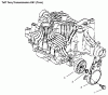 Toro 72086 (268-H) - 268-H Lawn and Garden Tractor, 1999 (9900001-9999999) Listas de piezas de repuesto y dibujos BRAKE