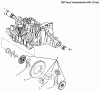 Toro 72086 (268-H) - 268-H Lawn and Garden Tractor, 1999 (9900001-9999999) Listas de piezas de repuesto y dibujos DIFFERENTIAL GEAR