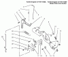 Toro 72086 (268-H) - 268-H Lawn and Garden Tractor, 1999 (9900001-9999999) Listas de piezas de repuesto y dibujos ENGINE CONTROLS