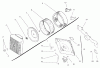 Toro 72087 (268-H) - 268-H Lawn and Garden Tractor, 2002 (220000001-220999999) Listas de piezas de repuesto y dibujos AIR INTAKE / FILTRATION ASSEMBLY KOHLER CV18S-PS-61528 AND CV18S-PS-61529