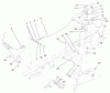 Toro 72107 (268-HE) - 268-HE Lawn and Garden Tractor, 2002 (220000001-220999999) Listas de piezas de repuesto y dibujos HYDRAULIC CONTROL ASSEMBLY
