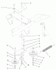 Toro 72087 (268-H) - 268-H Lawn and Garden Tractor, 2002 (220000001-220999999) Listas de piezas de repuesto y dibujos HYDRO DRIVE ASSEMBLY