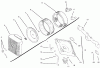 Toro 72102 (269-H) - 269-H Lawn and Garden Tractor, 1997 (7900001-7999999) Listas de piezas de repuesto y dibujos AIR INTAKE/FILTRATION