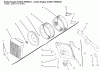 Toro 72115 (270-H) - 270-H Lawn and Garden Tractor, 1999 (9900001-9999999) Listas de piezas de repuesto y dibujos AIR INTAKE / FILTRATION