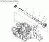 Toro 72115 (270-H) - 270-H Lawn and Garden Tractor, 1999 (9900001-9999999) Listas de piezas de repuesto y dibujos AXLE SHAFT