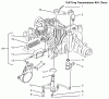 Toro 72106 (270-H) - 270-H Lawn and Garden Tractor, 1999 (9900001-9999999) Listas de piezas de repuesto y dibujos BRAKE INTERLOCK