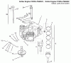 Toro 72106 (270-H) - 270-H Lawn and Garden Tractor, 1999 (9900001-9999999) Listas de piezas de repuesto y dibujos CRANKCASE