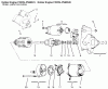 Toro 72115 (270-H) - 270-H Lawn and Garden Tractor, 1999 (9900001-9999999) Listas de piezas de repuesto y dibujos STARTING SYSTEM