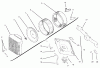 Toro 72108 (270-H) - 270-H Lawn and Garden Tractor, 2002 (220000001-220999999) Listas de piezas de repuesto y dibujos AIR INTAKE/FILTRATION-KOHLER CV20S-PS65531 AND PS65532