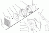 Toro 72110 (270-H) - 270-H Lawn and Garden Tractor, 1997 (7900001-7999999) Listas de piezas de repuesto y dibujos AIR INTAKE/FILTRATION