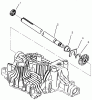 Toro 72110 (270-H) - 270-H Lawn and Garden Tractor, 1997 (7900001-7999999) Listas de piezas de repuesto y dibujos AXLE SHIFT