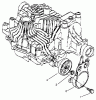 Toro 72110 (270-H) - 270-H Lawn and Garden Tractor, 1997 (7900001-7999999) Listas de piezas de repuesto y dibujos BRAKE