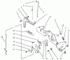 Toro 72110 (270-H) - 270-H Lawn and Garden Tractor, 1997 (7900001-7999999) Listas de piezas de repuesto y dibujos ENGINE CONTROLS