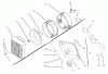 Toro 72110 (270-H) - 270-H Lawn and Garden Tractor, 1998 (8900600-8999999) Listas de piezas de repuesto y dibujos AIR INTAKE/FILTRATION