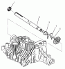 Toro 72110 (270-H) - 270-H Lawn and Garden Tractor, 1998 (8900600-8999999) Listas de piezas de repuesto y dibujos AXLE SHAFT