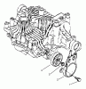 Toro 72110 (270-H) - 270-H Lawn and Garden Tractor, 1998 (8900600-8999999) Listas de piezas de repuesto y dibujos BRAKE