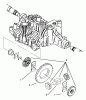 Toro 72110 (270-H) - 270-H Lawn and Garden Tractor, 1998 (8900600-8999999) Listas de piezas de repuesto y dibujos DIFFERENTIAL GEAR