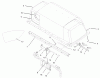 Toro 79214 - 42" Twin Bagger, TimeCutter Z Riding Mowers, 2003 (230000001-230999999) Ersatzteile BAG TO MOWER ASSEMBLY
