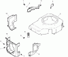Toro 72200 (416XT) - 416XT Garden Tractor, 2004 (240000001-240999999) Listas de piezas de repuesto y dibujos BLOWER HOUSING ASSEMBLY KOHLER CV460S-26518