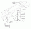 Toro 72200 (416XT) - 416XT Garden Tractor, 2004 (240000001-240999999) Listas de piezas de repuesto y dibujos HYDRO DRIVE ASSEMBLY