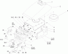 Toro 72211 (417XT) - 417XT Garden Tractor, 2004 (240000001-240999999) Listas de piezas de repuesto y dibujos HOOD AND GRILL ASSEMBLY