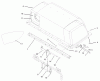 Toro 79215 - 38" Twin Bagger, TimeCutter Z Riding Mowers, 2005 (250000001-250999999) Listas de piezas de repuesto y dibujos BAG TO MOWER ASSEMBLY