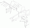 Toro 72212 (419XT) - 419XT Garden Tractor, 2004 (240000001-240999999) Listas de piezas de repuesto y dibujos MANUAL LIFT LEVER ASSEMBLY