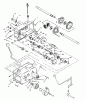Toro 73400 (314-8) - 314-8 Garden Tractor, 1995 (5900001-5999999) Listas de piezas de repuesto y dibujos TRANSMISSION 8-SPEED #1